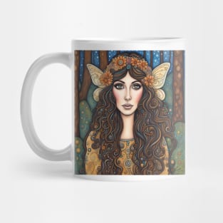 Cher as a fairy in the woods Mug